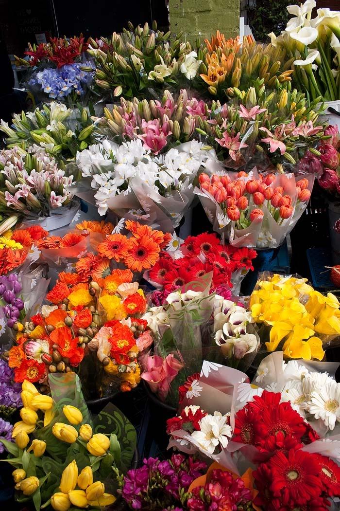 SwiftMeadowRun workshop space where corporate flower arrangements are designed and prepared for business delivery